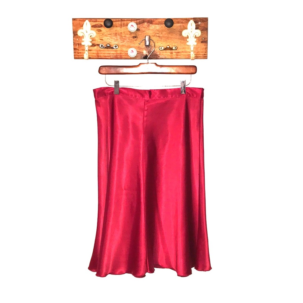Red Shimmer PencilSkirt | xl